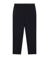 Armani Exchange Zipper Pocket Slacks In Blue