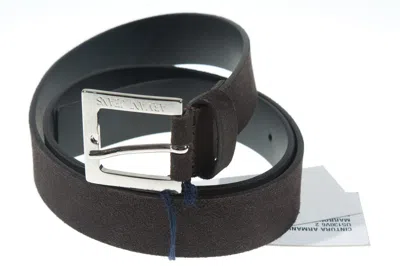 Armani Jeans Aj Belt In Brown