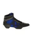 Armani Jeans Ankle Boots Sneaker In Black