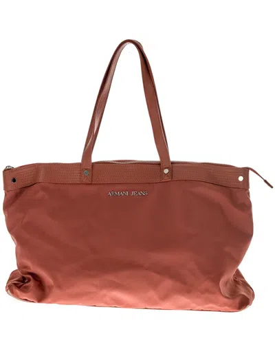 Armani Jeans Bag In Orange