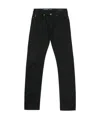 Armani Jeans Belt-loop Jeans In Black