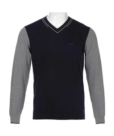 Armani Jeans Black Logo Pullover