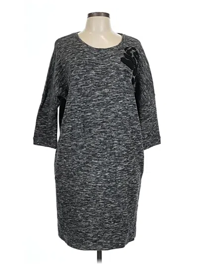 Pre-owned Armani Jeans Casual Dress In Gray