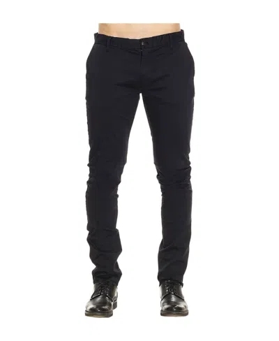 Armani Jeans Casual Trousers That Fit In Black