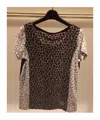 Armani Jeans Color Matching Short-sleeved T-shirt In Black