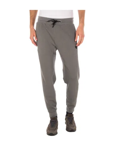 Armani Jeans Cotton Sweatpants In Grey