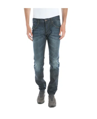 Armani Jeans Five-pocket Jeans In Black