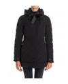 Armani Jeans Hooded Down Jacket In Black
