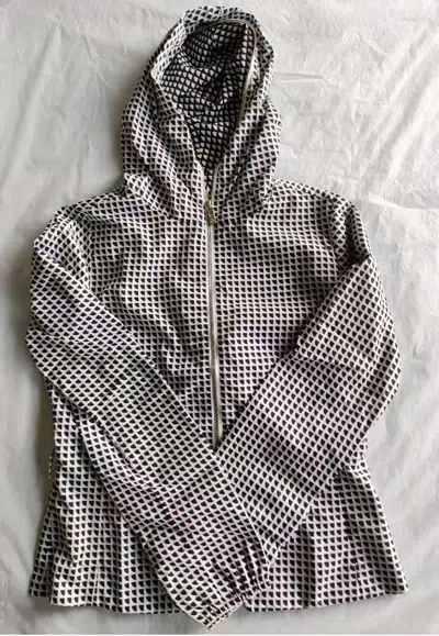 Armani Jeans Hooded Zipper Casual Jacket In Gray