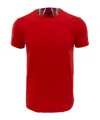 Armani Jeans Item O-neck Short-sleeved T-shirt In Red