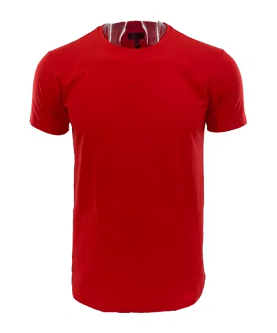 Armani Jeans Item O-neck Short-sleeved T-shirt In Red