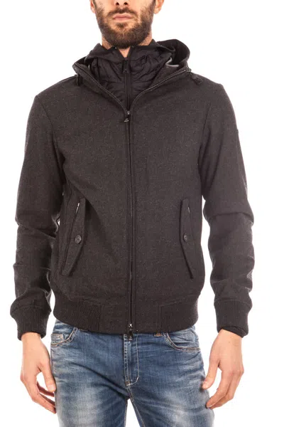 Armani Jeans Jacket In Black