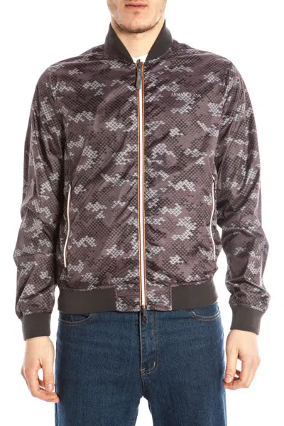 Armani Jeans Jacket In Brown