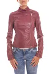 Armani Jeans Jacket In Red