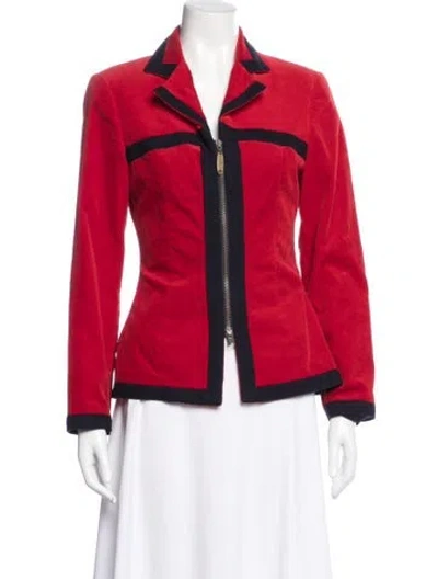 Pre-owned Armani Jeans Jacket In Red