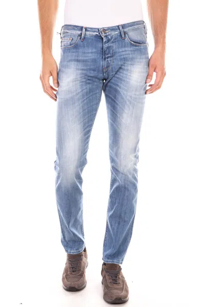 Armani Jeans Straight Jeans In Navy
