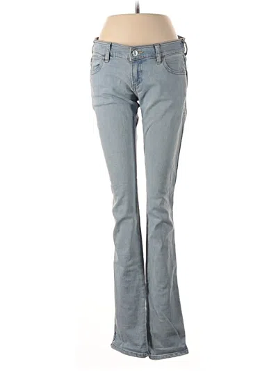 Pre-owned Armani Jeans Jeans In Silver