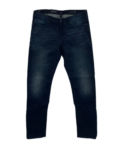 Armani Jeans Logo Brand Jeans In Black