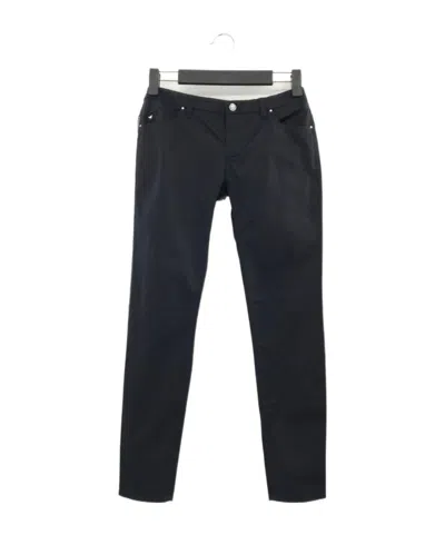 Armani Jeans Logo Brand Jeans In Black