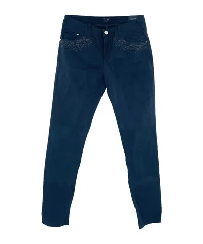 Armani Jeans Logo Brand Jeans In Blue