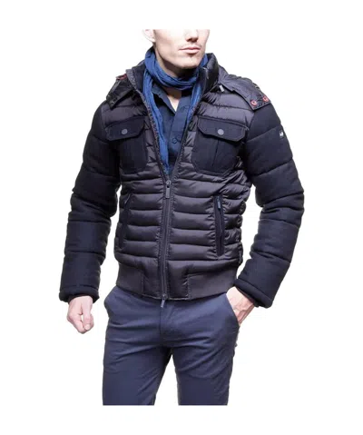 Armani Jeans Logo Casual Jacket In Black