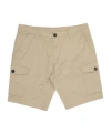 Armani Jeans Logo Decal Shorts In Nude