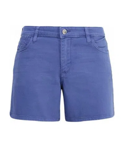 Armani Jeans Logo Denim Shorts In Blue