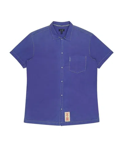 Armani Jeans Logo Detail Shirt In Blue