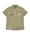 Armani Jeans Logo Detail Shirt In Nude
