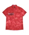 Armani Jeans Logo Detail Shirt In Red