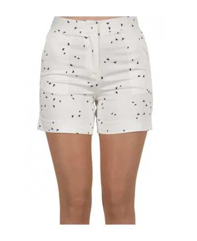 Armani Jeans Logo Detail Shorts In White