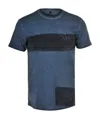 Armani Jeans Logo Detail T-shirt In Blue