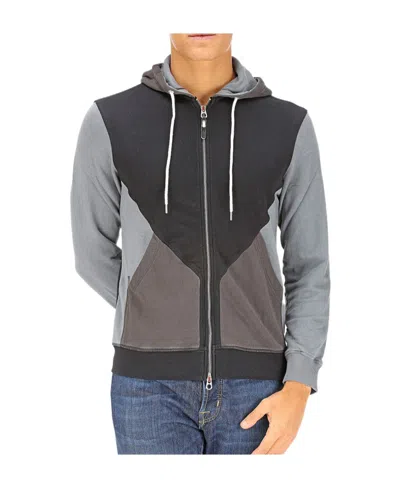 Armani Jeans Logo Details Casual Jacket In Gray