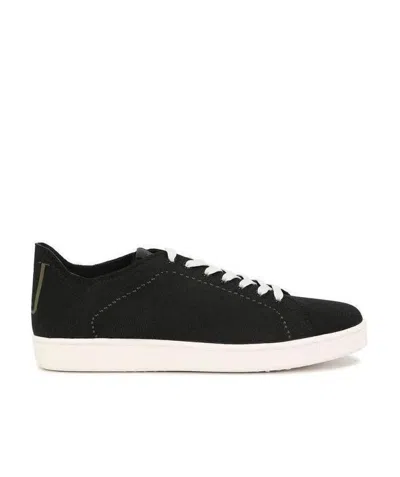 Armani Jeans Logo Details Casual Sports Shoes In Black
