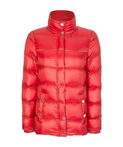 Armani Jeans Logo Details Cotton Suit In Red