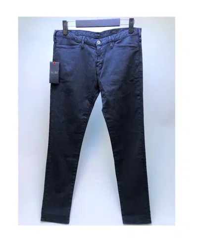 Armani Jeans Logo Details Jeans In Black