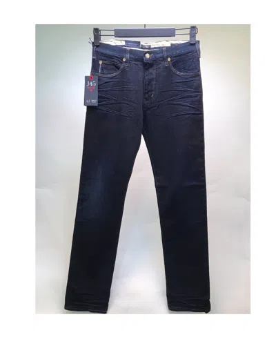 Armani Jeans Logo Details Jeans In Black