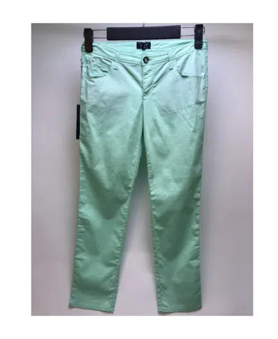 Armani Jeans Logo Details Jeans In Green