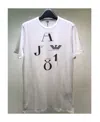 Armani Jeans Logo Details Short-sleeved T-shirt In White