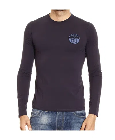 Armani Jeans Logo Details T-shirt In Black