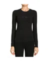 Armani Jeans Logo Details T-shirt In Black