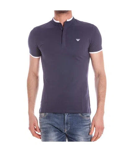 Armani Jeans Logo Details T-shirt In Black