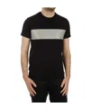 Armani Jeans Logo Details T-shirt In Black