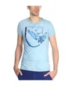 Armani Jeans Logo Details T-shirt In Blue