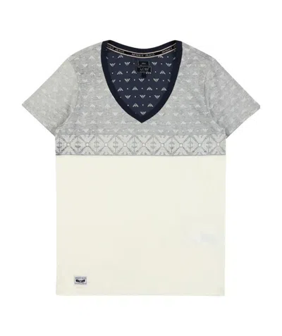 Armani Jeans Logo Details T-shirt In Blue