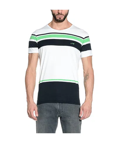 Armani Jeans Logo Details T-shirt In Multicolor