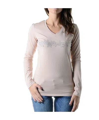 Armani Jeans Logo Details T-shirt In Multicolor