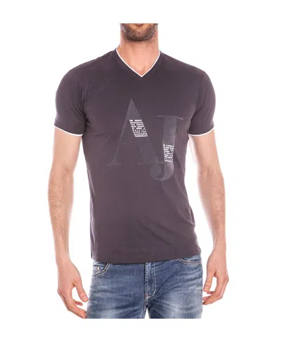 Armani Jeans Logo Details T-shirt In Multicolor