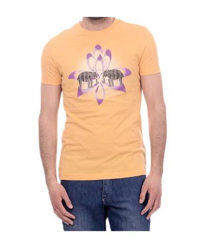 Armani Jeans Logo Details T-shirt In Nude