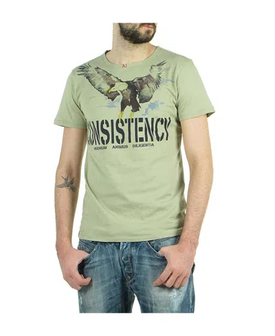 Armani Jeans Logo Details T-shirt In Nude